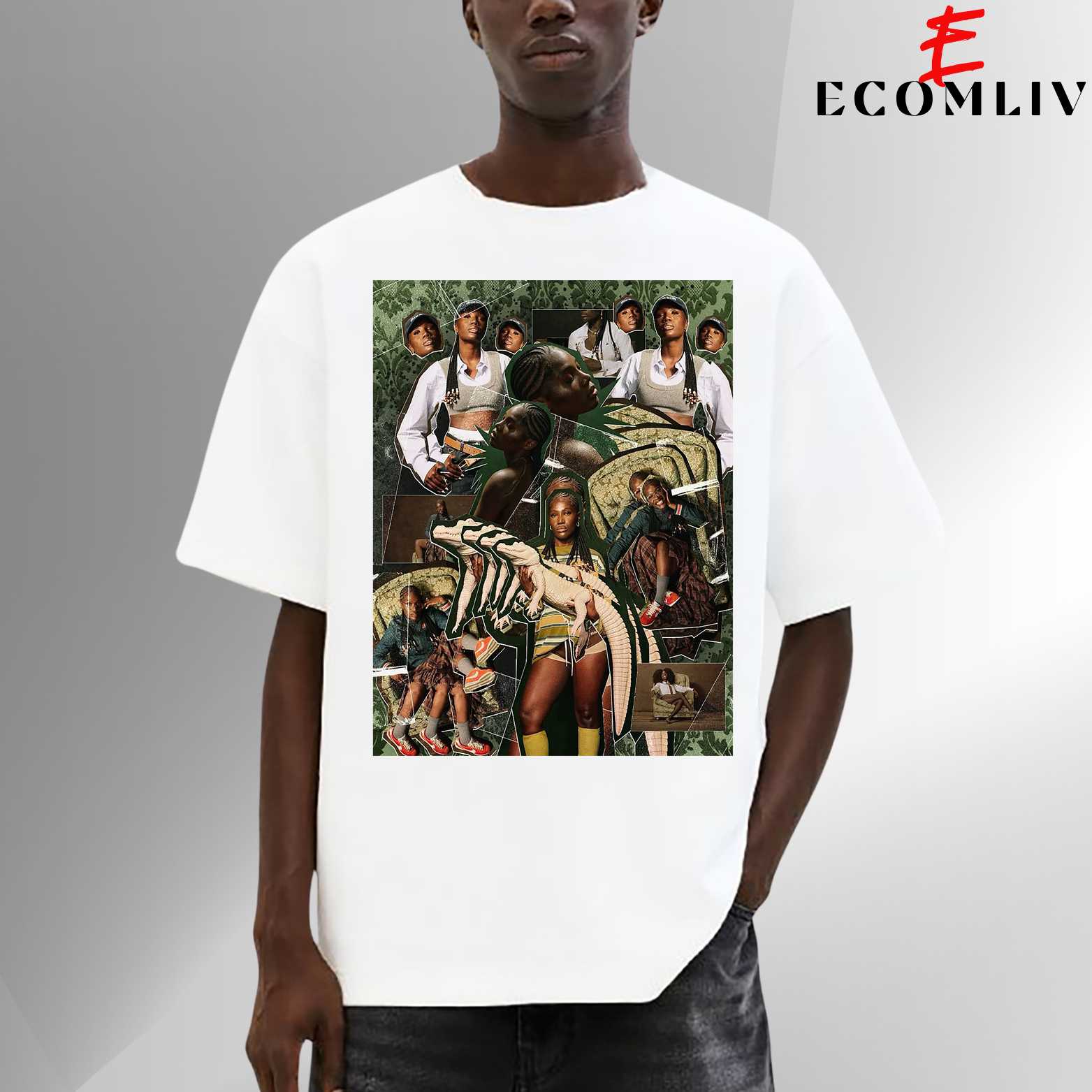 Doechii Tee, Streetwear Concert Vibe